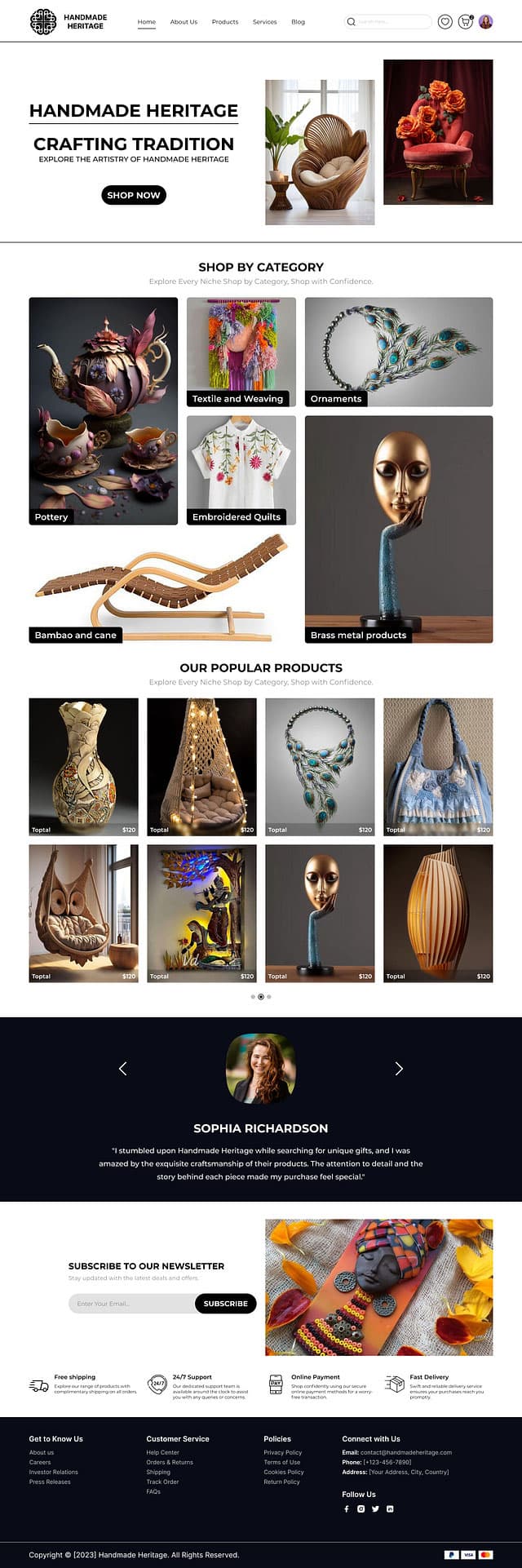 E-commerce storefront portfolio project 2
