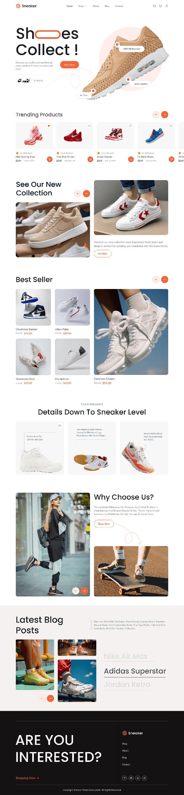 E-commerce storefront portfolio project 6
