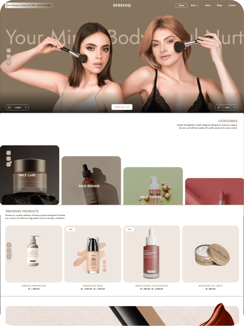 Carry Bags Shopify store preview