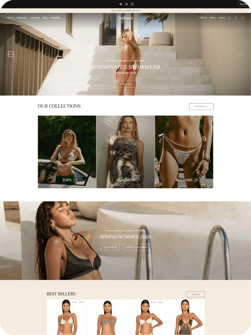 Glow Skincare Shopify store preview